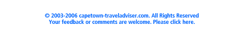 footer for cape town africa page