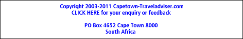 footer for cape town backpacking page